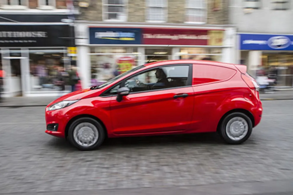 New ford fiesta van is now on sale in the uk ford 38176