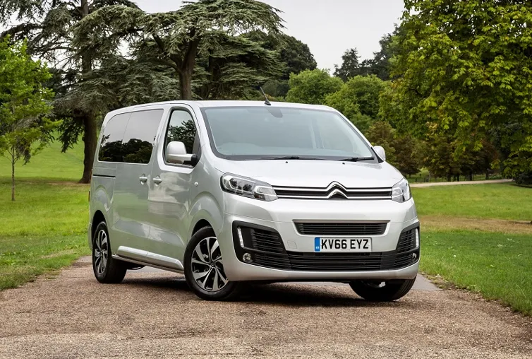 silver van